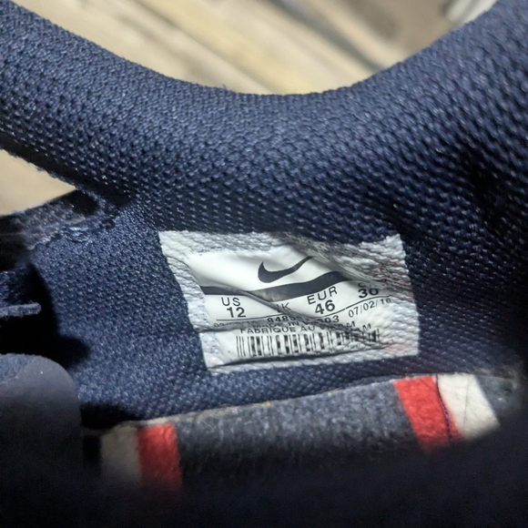 Nike New England Patriots Men's 12  Training Shoes Tom Brady Gronk Randy Moss - Picture 8 of 11